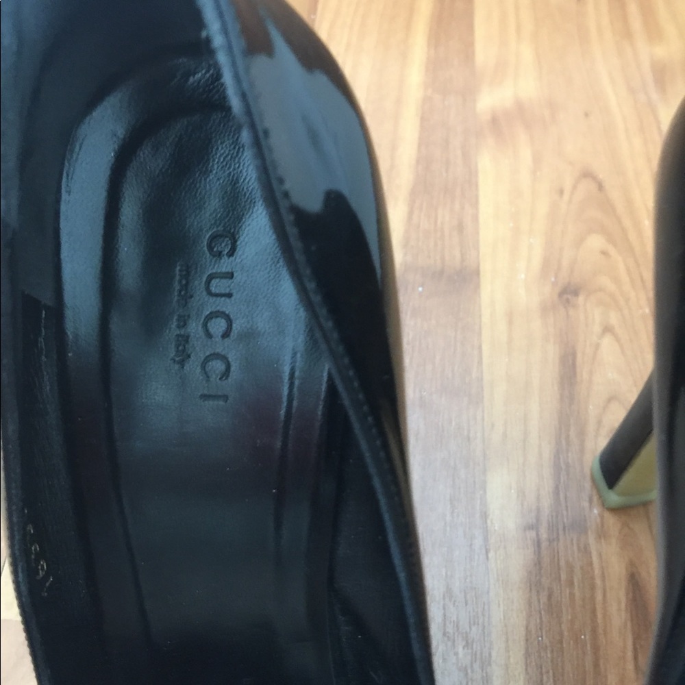 Gucci Patent Leather Platform Heels - Picture 4 of 6